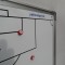 60 cm x 90 cm taktikai tábla footballhoz