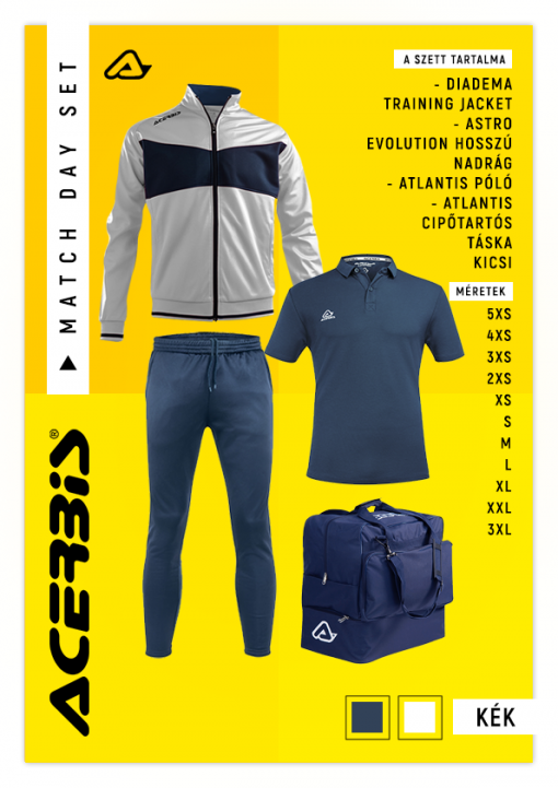 Acerbis Match Day Set kék