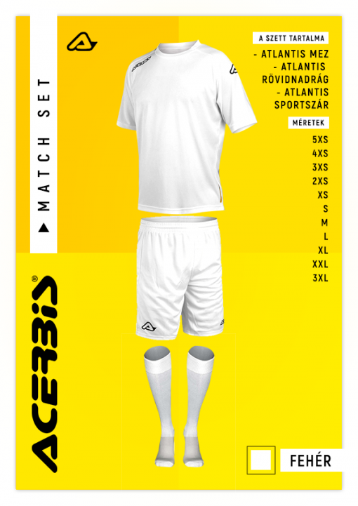 Acerbis Match Set fehér