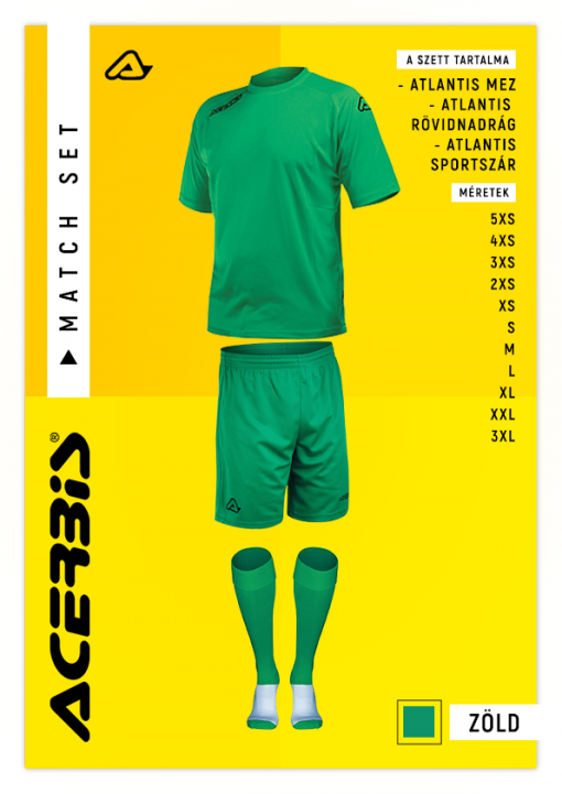 Acerbis Match Set zöld