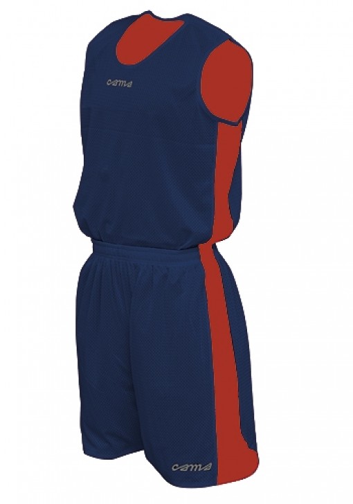 Cama Boston Double szett (mez + short) piros-kék